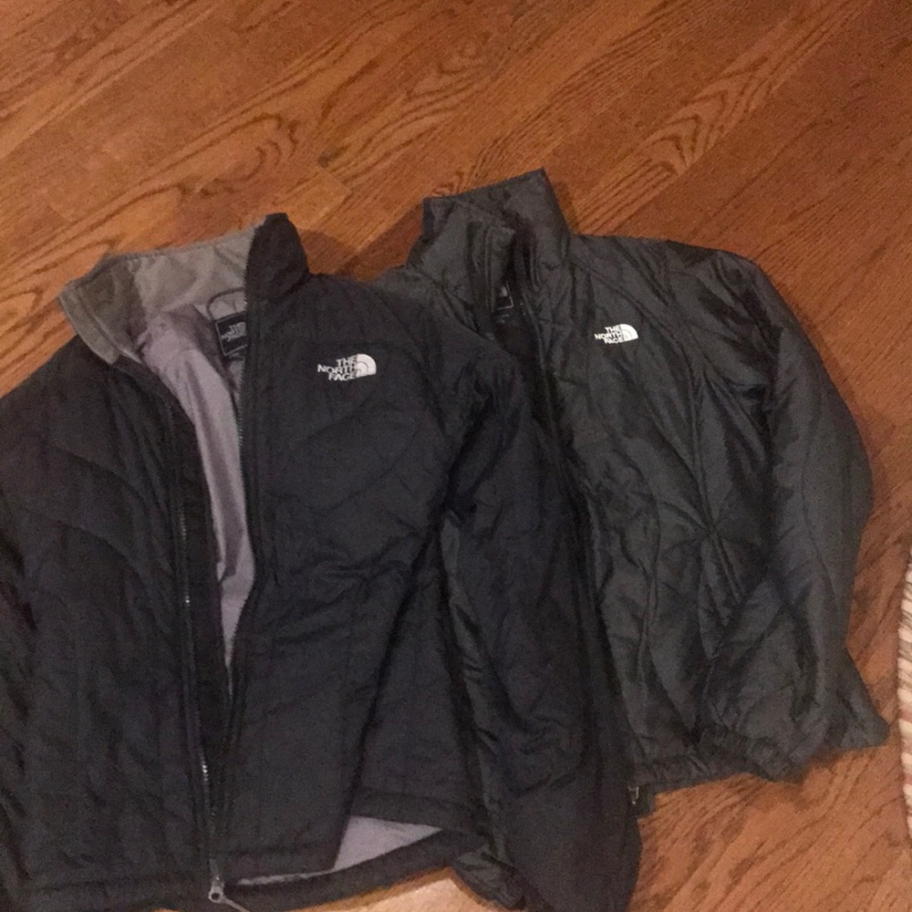 XS black North face jacket